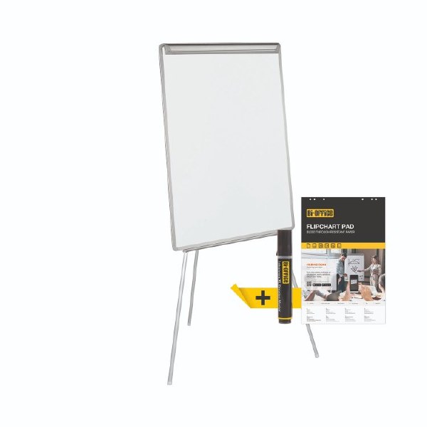 Bi-Office A1 Drywipe Easy Flipchart Easel