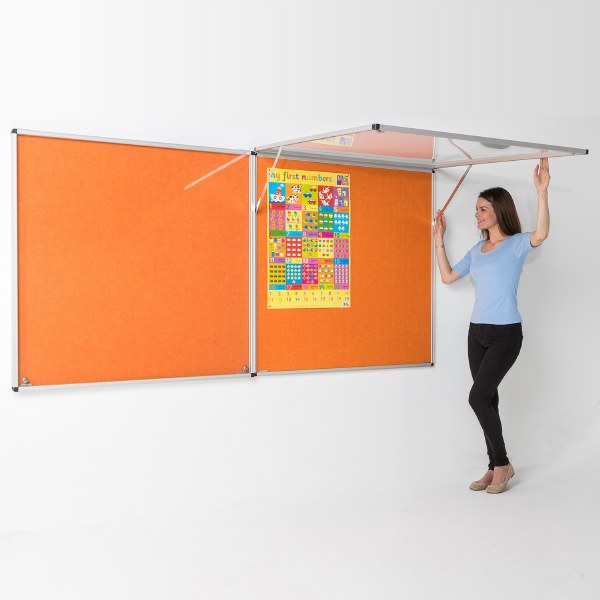 Eco-Colour Resist-a-Flame Corridor Tamperproof Board 900 x 1200mm ORANGE