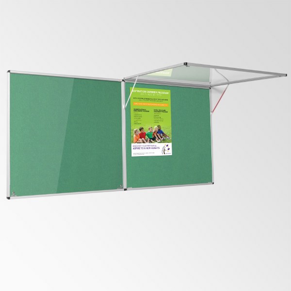 Eco-Colour Resist-a-Flame Corridor Tamperproof Board 900 x 1200mm GREEN