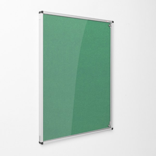Eco-Colour Resist-a-Flame Tamperproof Noticeboard 900 x 600mm GREEN