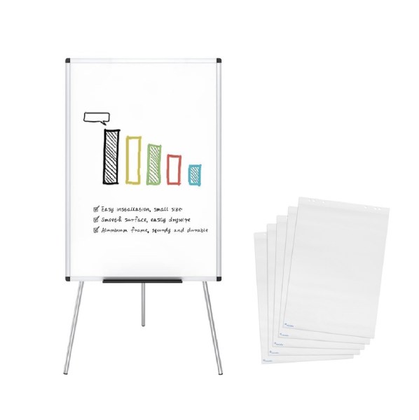 Economy Flipchart Whiteboard Easel