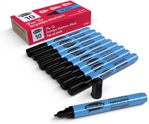 Show-me Slim Barrel Drywipe Pens