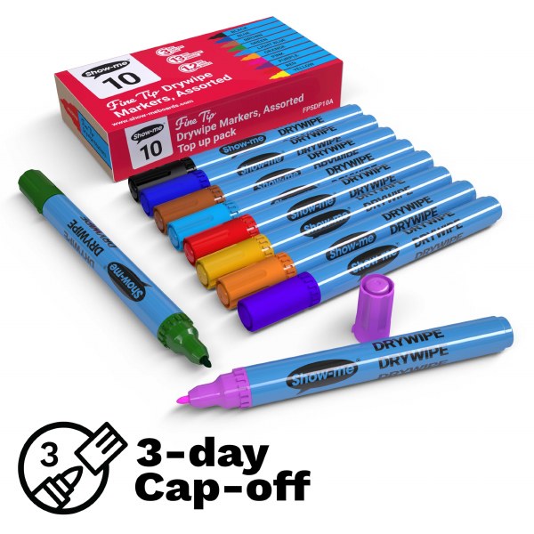 Show-me Slim Barrel Drywipe Pens