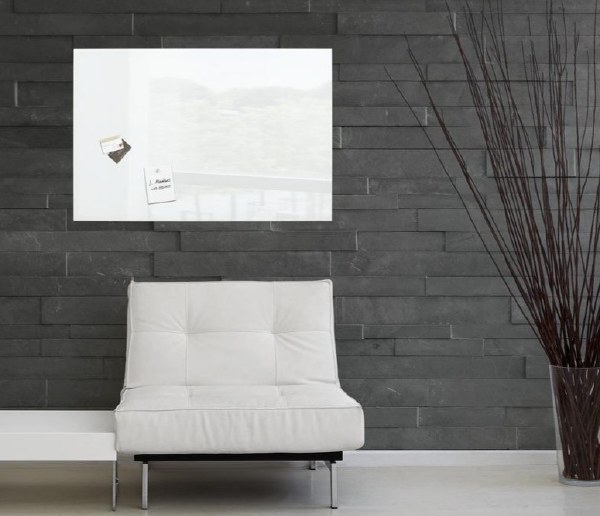 Glass whiteboard Artverum, Super White