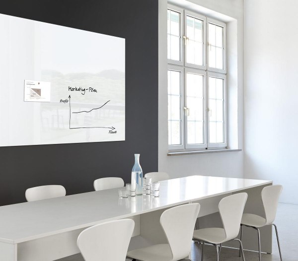 Glass whiteboard Artverum, Super White