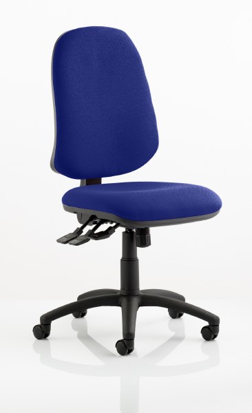 Eclipse XL 3 Lever Task Operator Chair Stevia Blue fabric