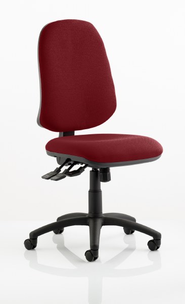 Eclipse XL 3 Lever Task Operator Chair Ginseng Chilli fabric