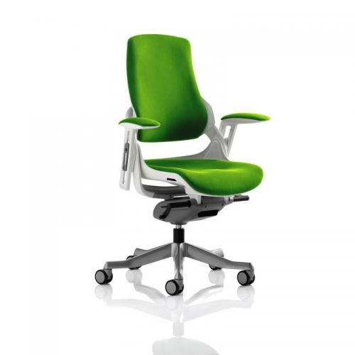 Zure Executive Chair Myrrh Green Fabric