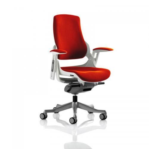 Zure Executive Chair Tabasco Red Fabric