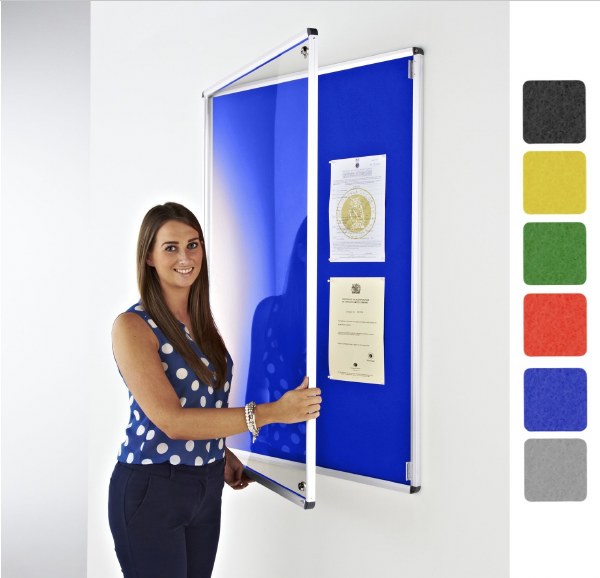 Coloured Frame Tamperproof Noticeboards