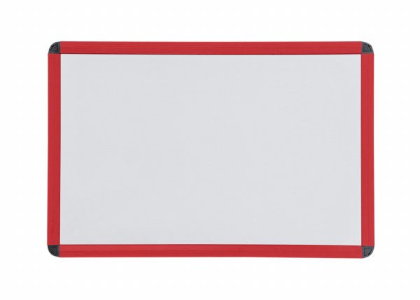 Coloured Frame Magnetic Whiteboard