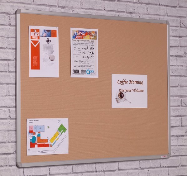 Spaceright Aluminium Framed Felt Noticeboard