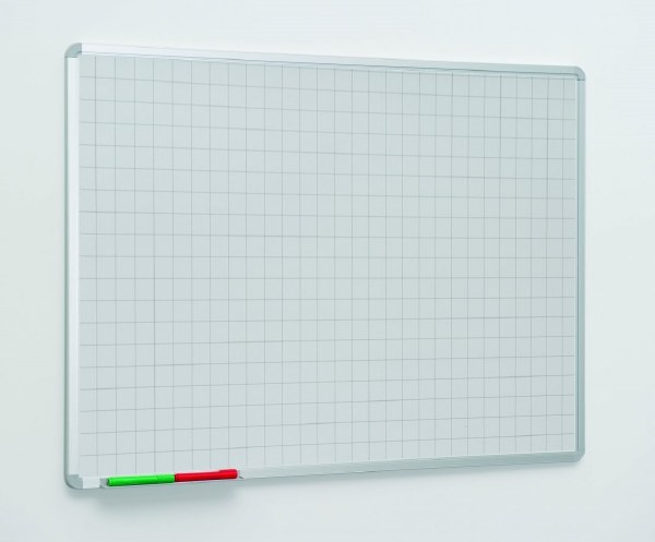 Non Magnetic Gridded Whiteboards