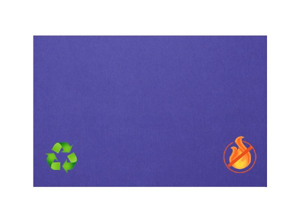 Eco-Sound Unframed Blazemaster Noticeboards