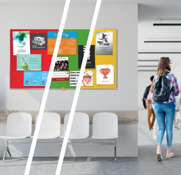 Nobo Widescreen Felt Noticeboards