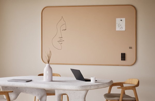 Satin Tones Oak Framed Writing Boards