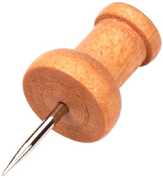 Earth Wood Push Pins pack 20