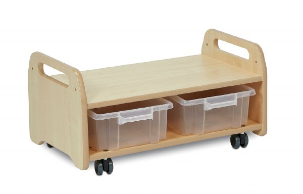 Low Easel Storage Trolley (2-Person)