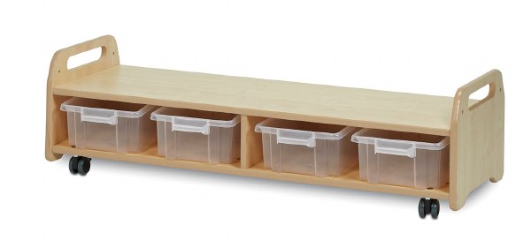 Low Easel Storage Trolley (4-Person)