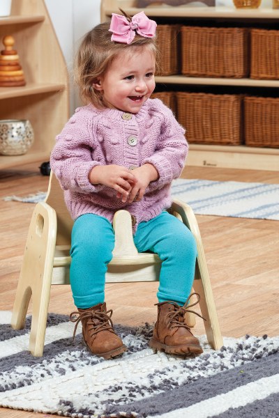 Sturdy Chair with Pommel (Pack of 2)