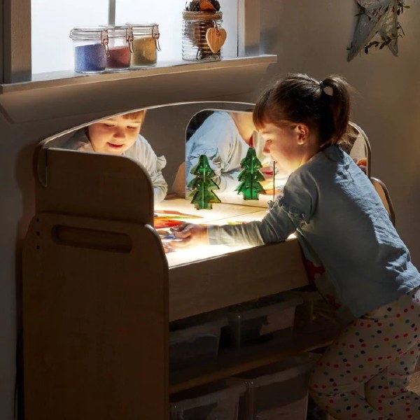 Low Trolley with Light Box