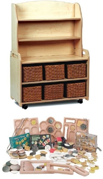 Mobile Welsh Dresser Storage Unit