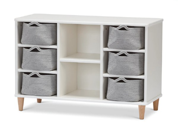 Bambino Shallow Rope Basket Storage