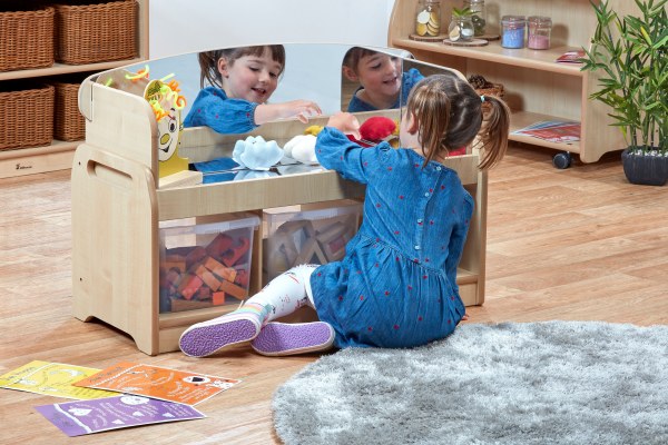 Low Mirror Play Unit with Mirror Surround