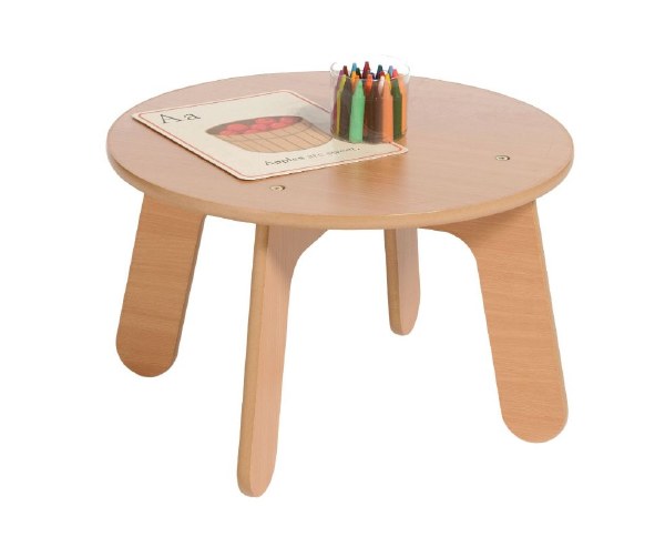 Small Round Maple Table