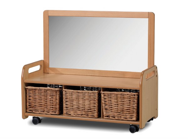 Low Mirror Storage Unit