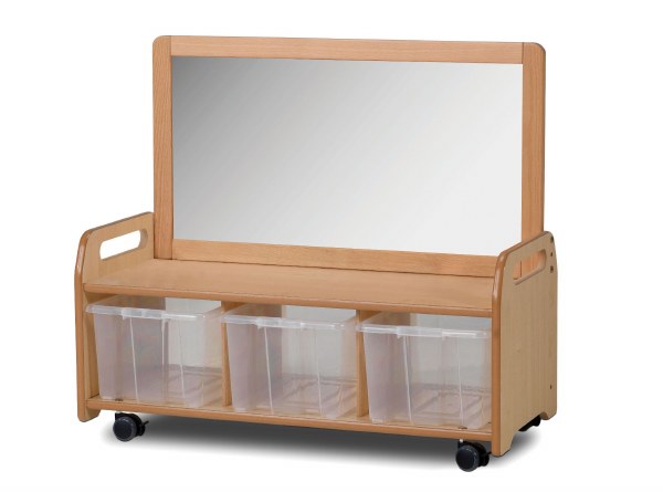 Low Mirror Storage Unit