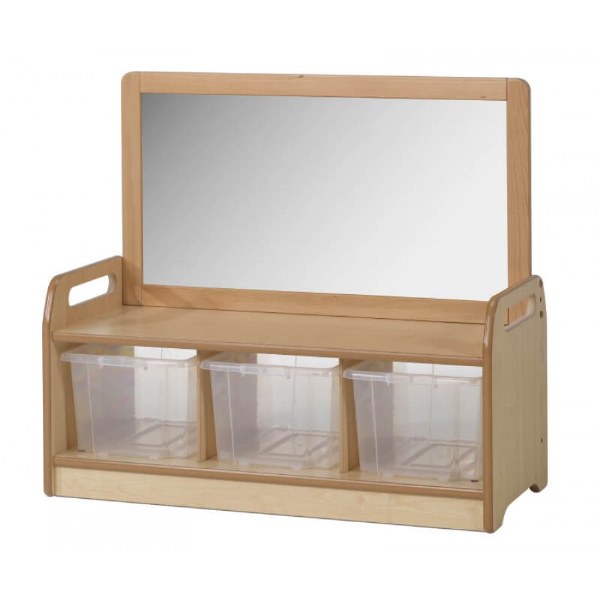Low Mirror Storage Unit