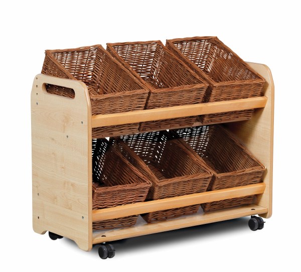 Tilt Tote Storage Trolley