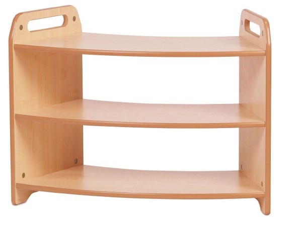 Sweeping 45 Degree Storage Unit