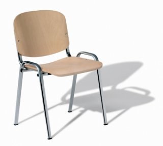 Rocada Beech Stacking Chair