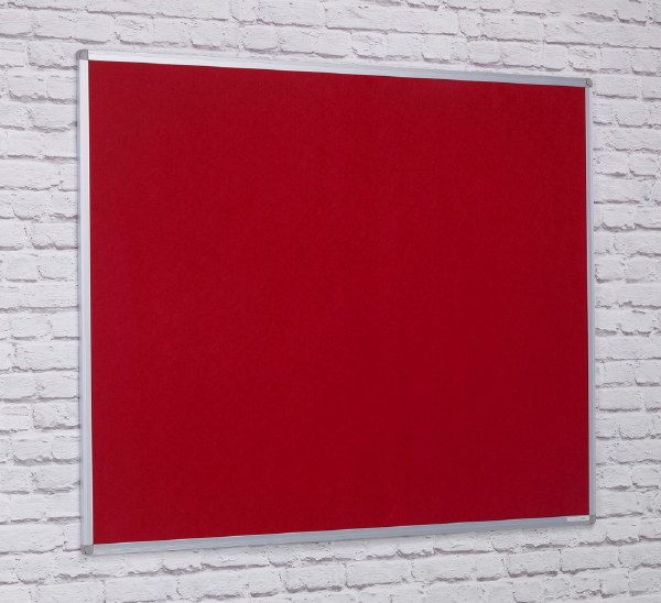 Spaceright Aluminium Framed Felt Noticeboard