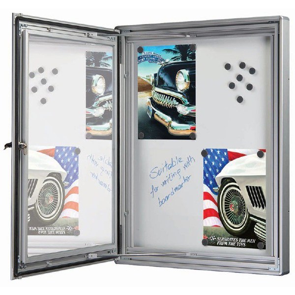 IP56 Outdoor Lockable Whiteboards