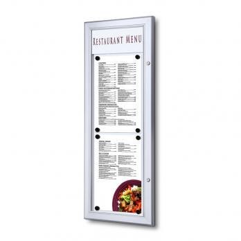Outdoor Lockable Menu Case