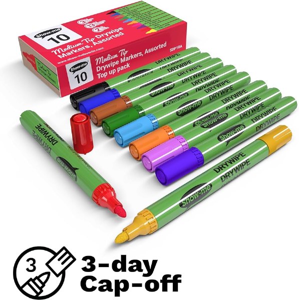 Show-me Slim Barrel Drywipe Pens