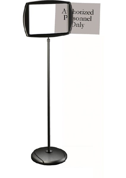 Floorstanding Sign with Inserts