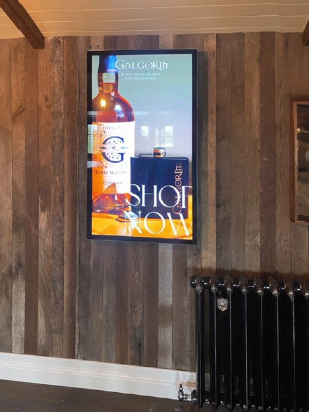Slimline Pro Advertising Displays