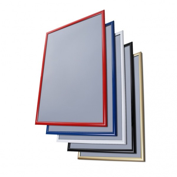 Coloured Snapframes A4 (210 x 297mm) BLACK