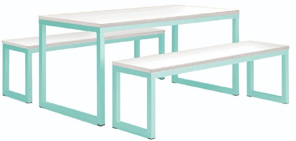 Dining Table & Bench Set