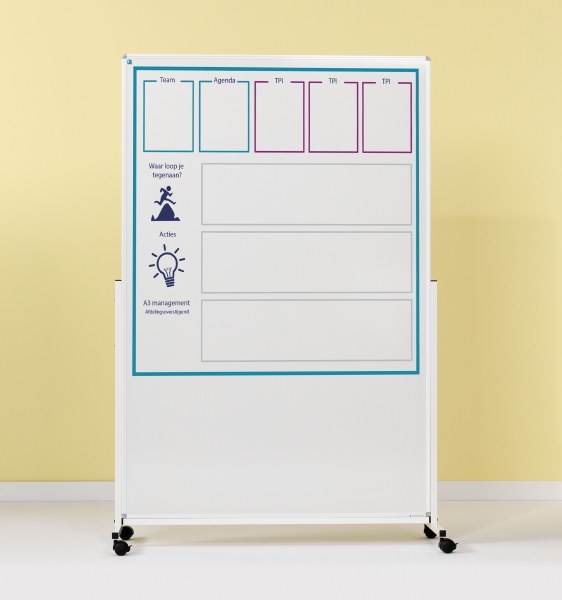 Mobile Custom Printed Whiteboard