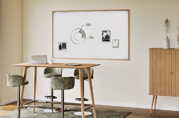 Satin Tones Oak Framed Writing Boards