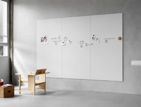 Silk Spaces Matt Glass Writing Wall