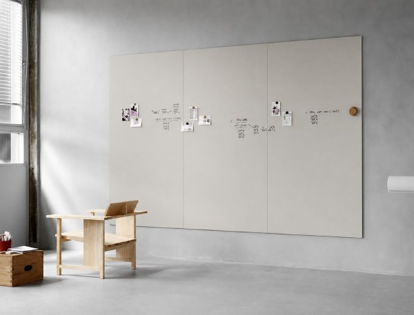 Silk Spaces Matt Glass Writing Wall