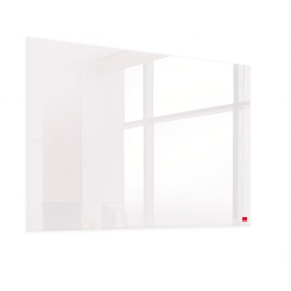Casca Magnetic Glass Writing Board 1000 x 800mm Soft White