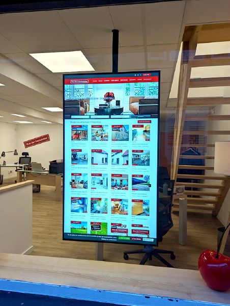Ultra High Brightness Window Displays