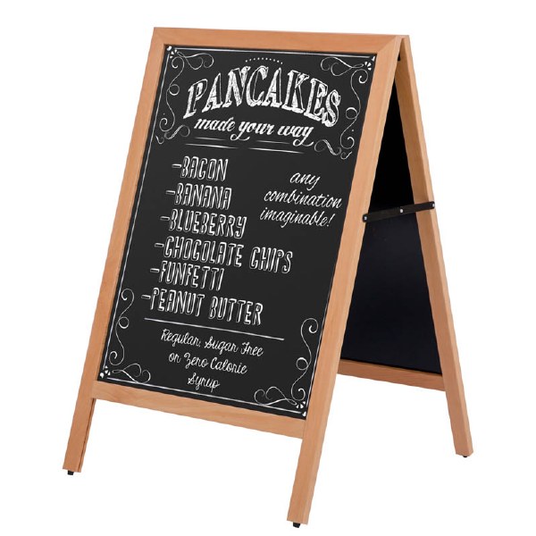 Economy Outdoor Chalk A-Board